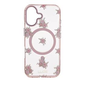 Kryt na mobil WG Floral Magnet Apple iPhone 17 ružový

