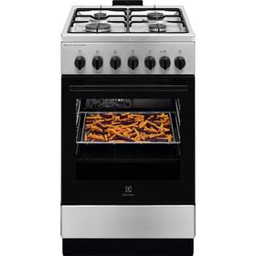 Kombinovaný sporák Electrolux LKK560010X nerez


