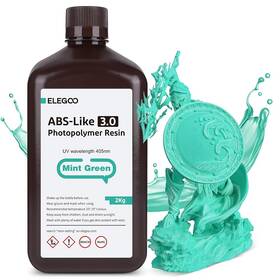 UV resin Elegoo ABS-likeV3 2kg - mint green 

