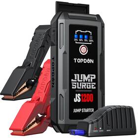  Topdon Car Jump Starter JumpSurge 1200, 10000 mAh čierne


