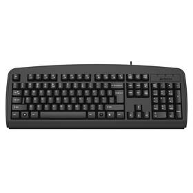 Klávesnica A4Tech KB-720, USB, CZ čierna

