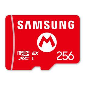 Pamäťová karta Samsung NS2 microSD Express card 256 GB červená

