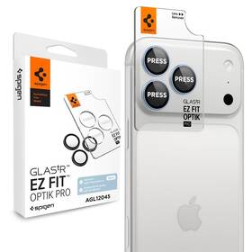 Tvrdené sklo Spigen tR EZ Fit Optik Pro na Apple iPhone 18 Pro Max/18 Pro (2 ks) modré

