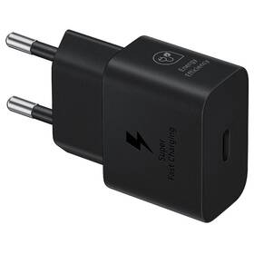 Nabíjačka do siete Samsung EP-T2510, USB-C, 25W, bez kábla čierna

