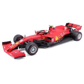 RC auto Bburago BB16808TU16 1:18 červená farba
