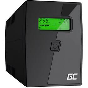 Záložný zdroj Green Cell Micropower 600VA LCD čierny

