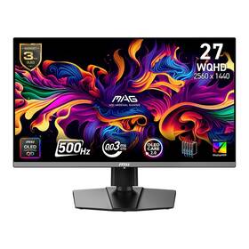 Herný monitor MSI MAG 272QP QD-OLED X50 čierny

