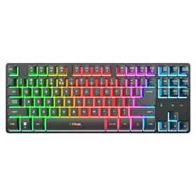Klávesnica Trust GXT 831 Thado TKL, US layout čierna

