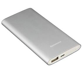 Externá prenosná batéria Lenovo MP506 5000 mAh strieborná

