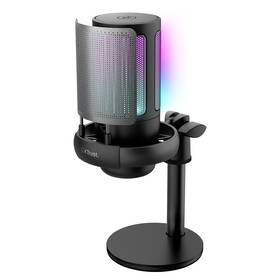 Mikrofón Trust GXT238 Auron, USB-C, RGB čierny

