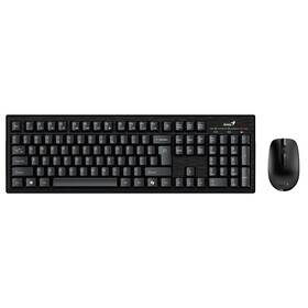 Klávesnica s myšou Genius KM-8101, bezdrôtový set 2,4 GHz, copilot, USB, CZ+SK layout čierny

