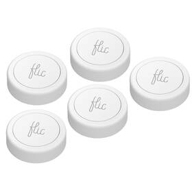 Tlačidlo Flic Expansion Kit (5 ks) biele

