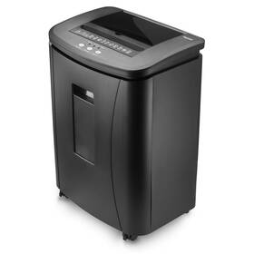 Skartovač Hama Safe Auto M1200, micro rez, podávač, 120 listov, P4 čierny

