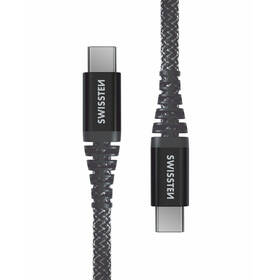 Kábel Swissten ARAMID REINFORCED USB-C/Lightning, 1,5 m 

