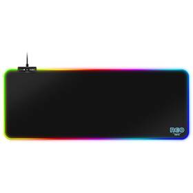 Podložka pod klávesnicu a myš Connect IT NEO RGB, veľ. L 80 x 30 cm čierna

