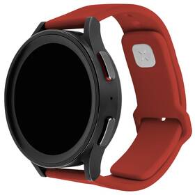 Remienok FIXED Silicone Sporty Strap s Quick Release 20mm červený

