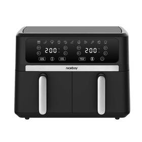 Fritéza teplovzdušná Niceboy AirFryer DUO čierna

