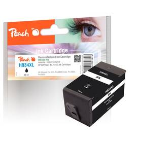 Cartridge Peach HP 934XL, 2025 strán čierna

