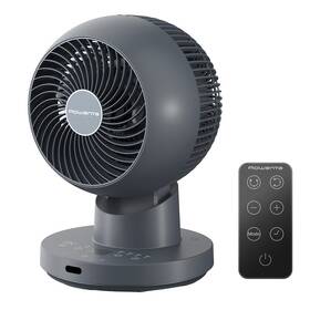 Ventilátor stolový Rowenta QV2540F0 Turbo Twist Compact sivý

