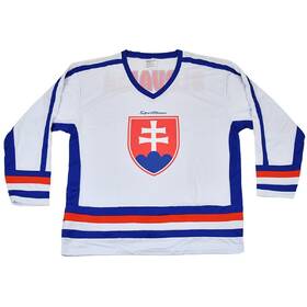 Národný dres SportTeam SR 6 Bílý L 

