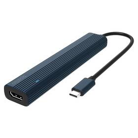 USB Hub Spello by Epico 7in1 USB-C Slim čierny

