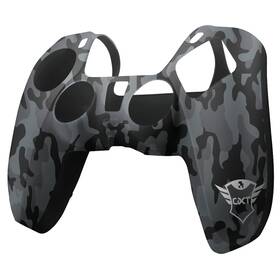 Obal Trust GXT 748 Controller Silicone Sleeve pre PS5 - black camo 

