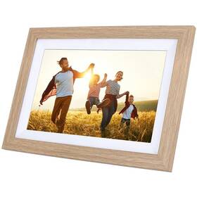 Elektronický fotorámček Rollei Smart Frame WiFi 103SV hnedý

