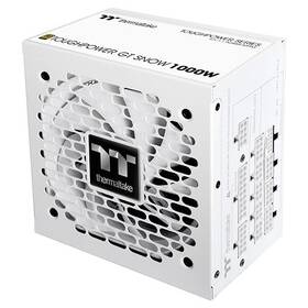 Zdroj Thermaltake Toughpower GT 1000W White, modular, 80+ Gold biely

