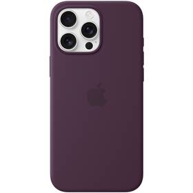 Kryt na mobil Apple iPhone 16 Pro Max Silicone Case s MagSafe - slivkový 

