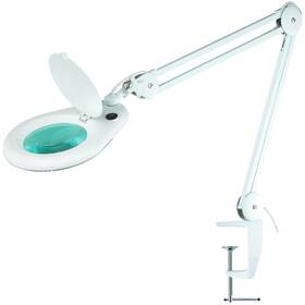 Stolná lampa Geti lupa GDM05, 5 dioptrií biela

