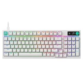 Klávesnica Logitech G316 X 98, US INT'L layout biela

