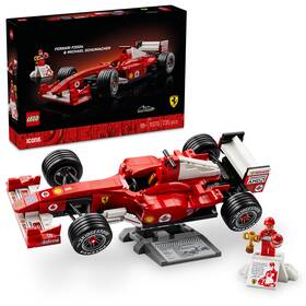 Stavebnica LEGO® Icons 11375 Ferrari F2004 a Michael Schumacher 

