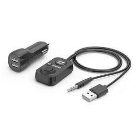 Handsfree Hama do vozidla s aux-in, USB napájení 
