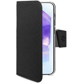 Puzdro na mobil flipové Celly Wally na Samsung Galaxy A56 5G čierne


