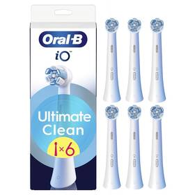 Náhradné hlavice Oral-B iO Ultimate Clean White XL Pack (6 ks) biela

