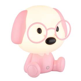Stolná lampička GLOBO PUPPY 21761P biela/ružová

