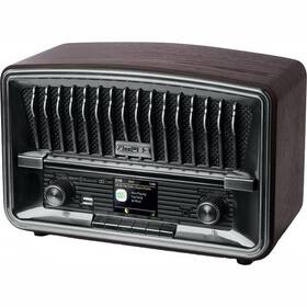 Rádioprijímač s DAB+ MUSE M-135 DBT hnedý

