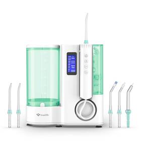 Ústna sprcha TrueLife AquaFloss Station O300 Ozone biela/zelená

