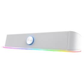 Reproduktory Trust GXT 619W Thorne RGB Illuminated Soundbar biele

