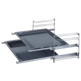Teleskopický výsuv Bosch HEZ438201 nerez
