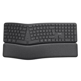 Klávesnica Trust Keyra Ergonomic, US čierna

