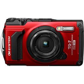 Digitálny fotoaparát OM SYSTEM TG-7 červený


