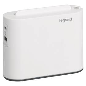 Rozbočovacia zásuvka Legrand 2× zásuvka, USB biely

