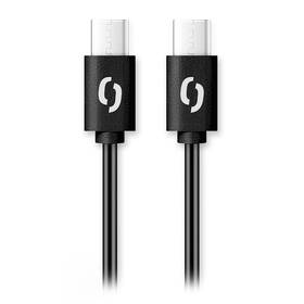 Kábel Aligator Power 100W, USB-C/USB-C, 5A, 1,5m čierny

