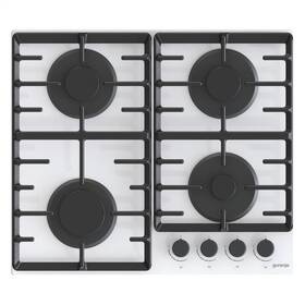 Plynová varná platňa Gorenje GT642AXW BigSurface biela

