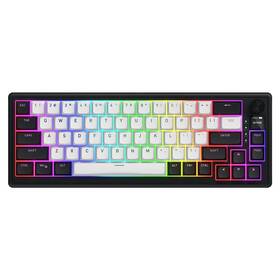 Klávesnica HATOR Skyfall 65 MAG ULTIMA 8K Wireless, US layout čierna/biela

