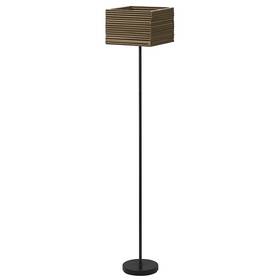 Stojacia lampa LEDVANCE DC SQ FLOR E27 čierne

