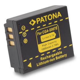 Batéria PATONA pre Panasonic CGA-S007E Li-Ion 3.6V 1000mAh 

