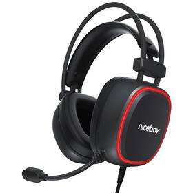 Headset Niceboy ORYX X330 Cubix čierny

