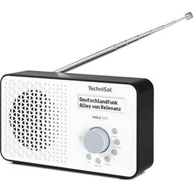 Rádioprijímač s DAB+ Technisat VIOLA 200 čierny/biely

